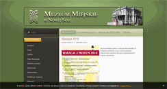Desktop Screenshot of muzeum-nowasol.pl